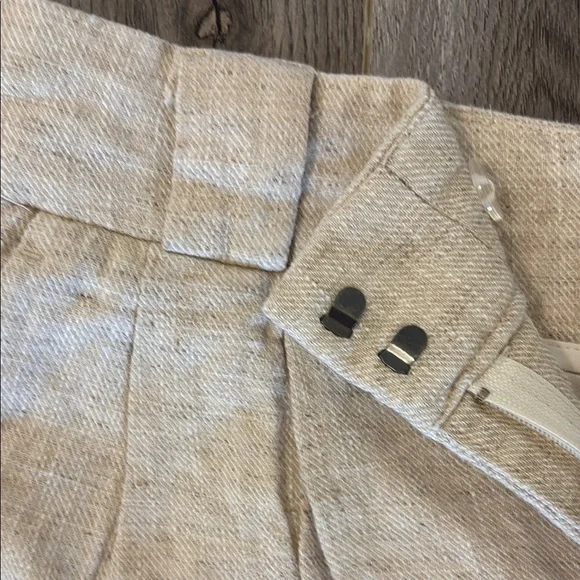 Dynamite Tan linen with Relaxed Straight-Leg Fit - Picture 4 of 10